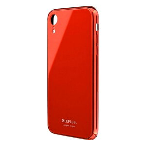 �y���������ziPhoneXR �w�ʃK���X�V�F���P�[�XSHELL GLASS PREMIUM ���b�h LP-IPMGSPRD