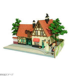 【送料無料】みにちゅあーとキット 魔女の宅急便 グーチョキパン店 MK07-43