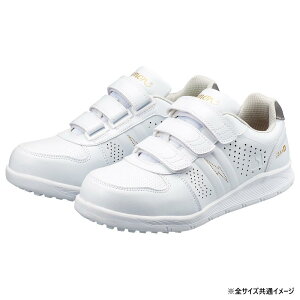 【送料無料】シモン プロスニーカー NS618 白静電 S 23.5cm 2313401