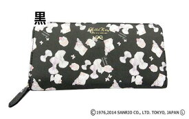 【送料無料】サンリオ　ハローキティ　HELLO KITTY　ラウンド型長財布　HK52-11　黒