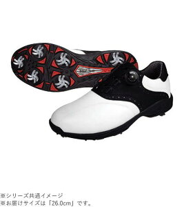 yzV[Y B/C BCSH-6556 SPIKE WH/BK 26.0
