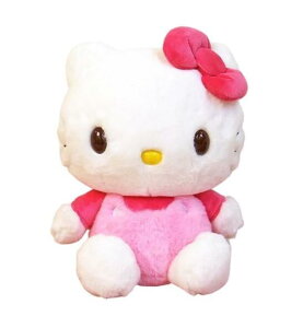 【送料無料】サンリオ ほわほわ ぬいぐるみ ハローキティ M ピンク 143020-20