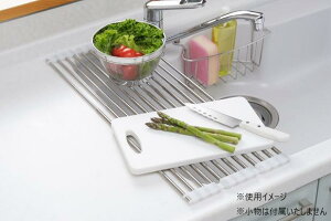 【送料無料】 たためてしまえる伸縮水切りスリム(ナチュラルホワイト) UC-94N UC-94N