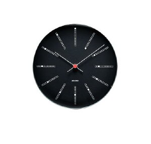 yz AlERuZNbN Wall clock Bankers 21cm black@AJ43636