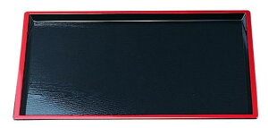 【送料無料】福井クラフト 尺2羽反木目盆黒天朱SL 11009735