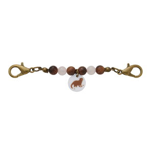 【送料無料】 イシグロ マスククリップ コツメカワウソ(ローズクォーツ) 14004