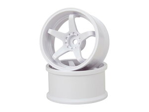 �y���������z G-FORCE N-Type Drift Wheel�i�z�C�[���j /+8/White GD037