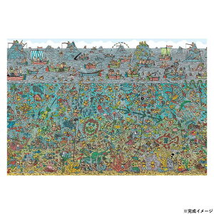 【送料無料】 ウォーリーをさがせジグソーパズル Where'swally?深海のダイバー 1000マイクロピース M81-731