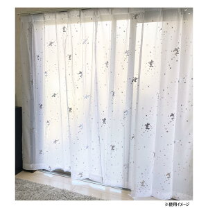 �y���������z �f�B�Y�j�[ �~�b�L�[ ���[�X���J�[�e�� 100×198cm SB-580-D