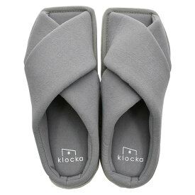 【送料無料】klocka おそうじクロススリッパ GRAY グレー A631GY