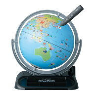 【送料無料】レイメイ藤井 しゃべる国旗付き地球儀 トイ (約25cm) 全回転 OYV403