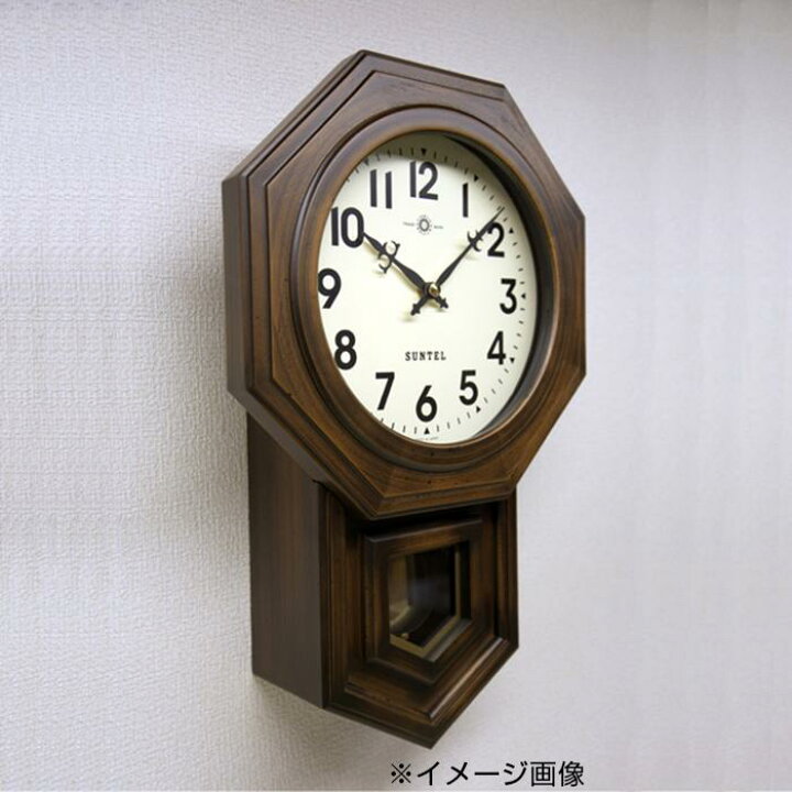 昔ながらのなつかしい振り子時計。 ボンボン振り子時計アラビア文字 