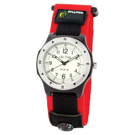 【送料無料】CACTUS(カクタス) キッズ用腕時計 ボーイズデザイン CAC-65-M07 レッド
