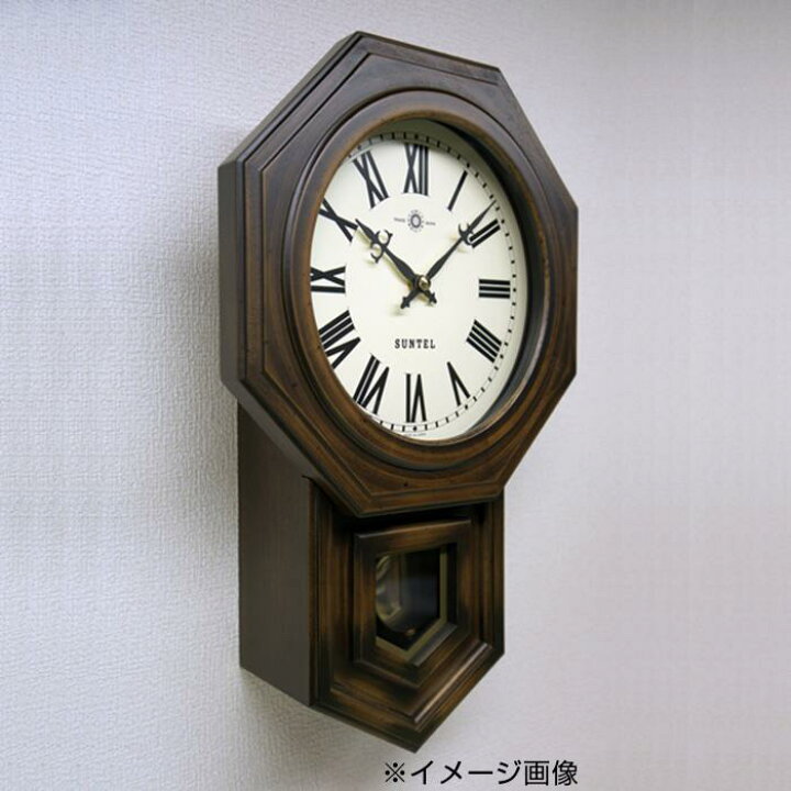楽天市場】【送料無料】さんてる ボンボン振り子時計 (約 幅28.5cm×高 