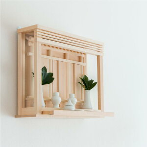 【送料無料】神棚の里 箱宮 神楽 神具付