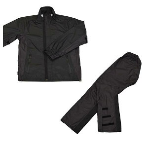 【送料無料】リード工業 LEAD スリムレインスーツ ブラック LLサイズ RW-054A