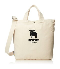 【送料無料】MOZ 帆布ショルダートート ホワイト ZZHC01WH