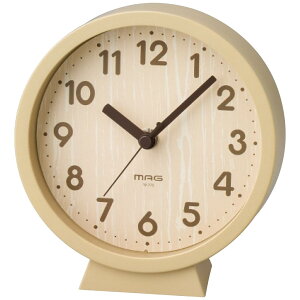 【送料無料】MAG インテリア置掛兼用時計ナチュラル W-770N-Z 8084-180