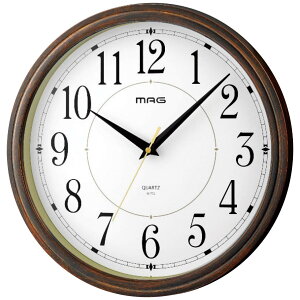 【送料無料】MAG インテリア掛時計 W-772BR-Z 8183-426