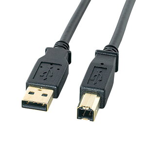 �y���������z�T�����T�v���C USB2.0�P�[�u�� 5m �u���b�N KU20-5BKHK2