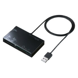 【送料無料】サンワサプライ USB2.0 カードリーダー ADR-ML19BKN