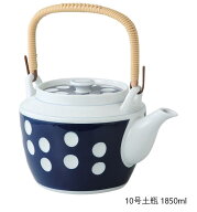 【送料無料】西海陶器 水玉 10号土瓶 23184