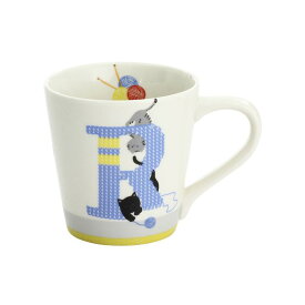 【送料無料】にゃん屋 猫アルファベットマグ R 13096