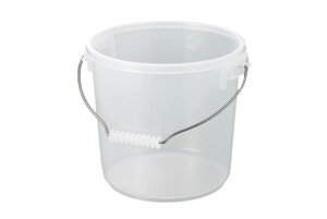 【送料無料】ENTEC エンテック PO-13AN(乳白色) ポリプロバケツ13L 本体