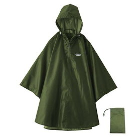 【送料無料】 OUTDOOR PRODUCTS ポンチョ M カーキ 06003192
