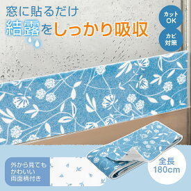 【送料無料】結露吸水テープ　アイビー柄