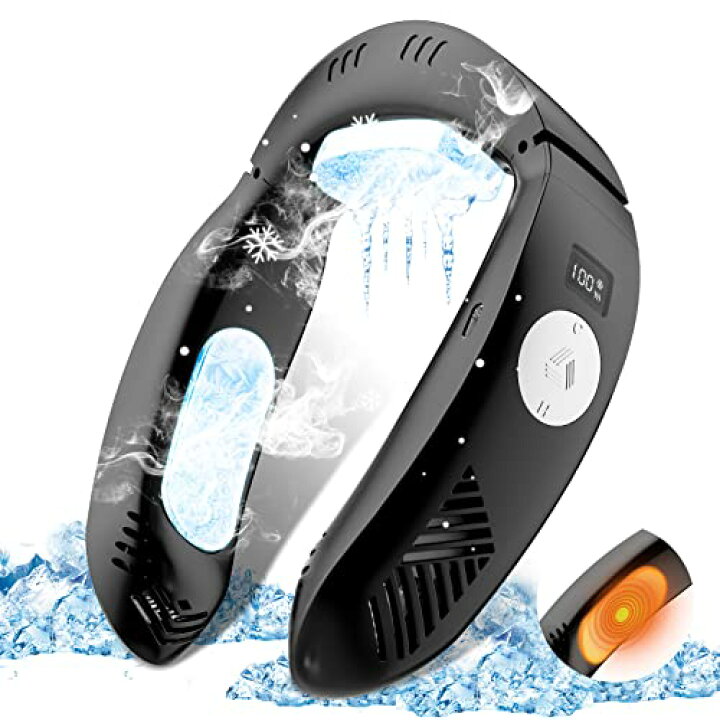 ネッククーラー 首掛け扇風機 先端半導体冷却 強弱モード バッテリー内蔵なし Usb給電式 3つ冷却ブレート付き 最大 16 冷やす サイ ネッククーラー 首掛け扇風機 先端半導体冷却 強弱モード バッテリー内蔵なし Usb給電式 3つ冷却ブレート付き 最大 16 冷やす サイ