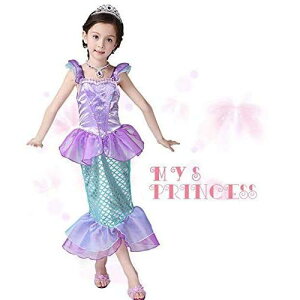 【50円クーポン配布中!】 ハロウィン 衣装 プリンセス ドレス 子供 ワンピース 子供服 女の子 ドレス 人魚姫 コスプレ プリンセスドレス リトルマーメイド 衣装 お姫様 ピアノ 発表会 七五三