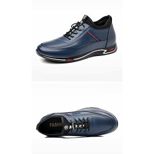 【200円OFF!】 シークレットシューズ メンズ 厚底 本革 ビジネスシューズ スニーカー 身長アップ6cm up6cm ヒールアップ 身長up 背が高く見える 走れる 靴 厚底シークレットシューズ メンズ ビジ