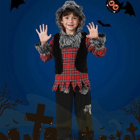 【50円クーポン!】 ハロウィン キッズ 子供 衣装 獣人 狼男 人狼に変身 コスプレ 子供用 仮装 恐竜 龍騎士 着ぐるみ コスプレ衣装 復活祭 コスチューム 余興 宴会なりきり 学園祭 演劇 演出 クリスマス イベント パーティー 舞台服 発表会 文化祭 学園祭 新年会 演出服
