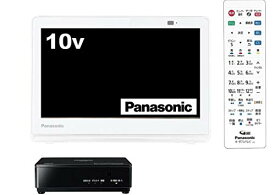 パナソニック 10V型 液晶 テレビ プライベート・ビエラ UN-10CE8-W 2018年モデル