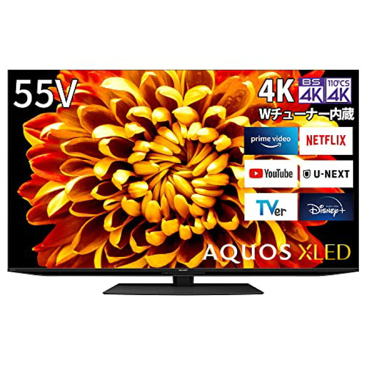 楽天市場】シャープ 55V型 4K テレビ AQUOS XLED 4TC55DP1 mini LED 
