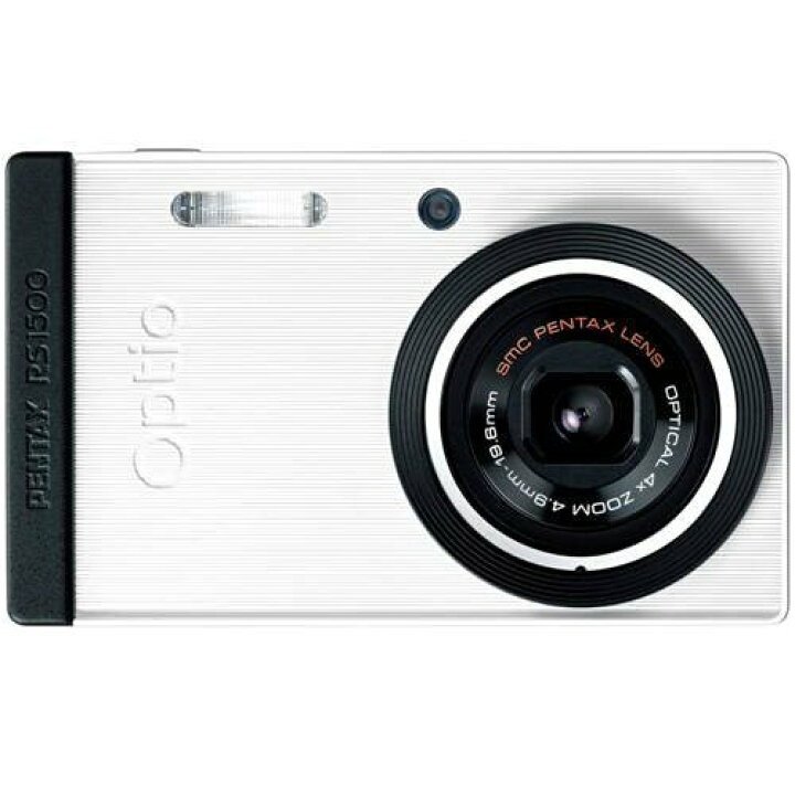 楽天市場】PENTAX Optio RS1500(パールホワイト) 1400万画素 27.5mm 