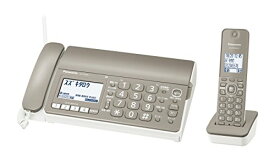 パナソニック おたっくす デジタルコードレスFAX 子機1台付き 1.9GHz DECT準拠方式 モカ KX-PD304DL-T