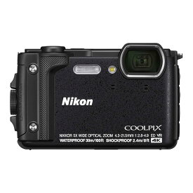 Nikon デジタルカメラ COOLPIX W300 BK クールピクス 1605万画素 ブラック 防水 耐寒 防塵