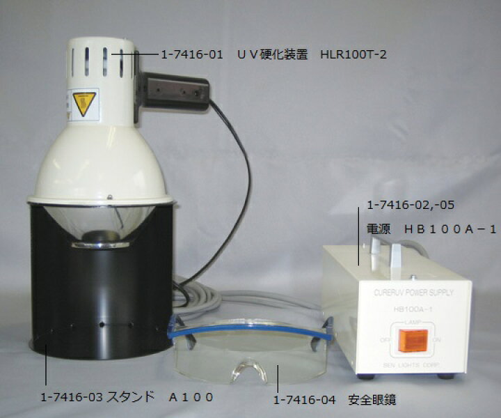 楽天市場】☆ポイント最大14倍☆【全国配送可】-ハンディータイプUV硬化装置用電源 その他 型番 HB100A-1(5) 50Hz aso 1-7416-02 ○在庫品 納期約 3営業日-【医療・研究機器】 : 【文具の月島堂】楽天市場店