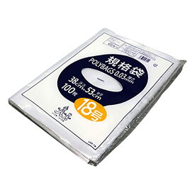 ★8/4-11 P最大27倍★【全国配送可】-ポリバック規格袋（0.03mm）　380×530mm　100枚 オルディ 型番 L03-18 　JAN 4972759513451 aso 1-8279-18 ●在庫品 納期約 3営業日-【医療・研究機器】