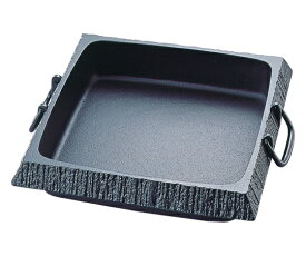 ★ポイント最大16倍★【全国配送可】-南部鉄 すきやき鍋 石庭角 大 岩鋳 型番 20027 　JAN 4940210200271 aso 62-6786-03 ●在庫品 納期約 7営業日-【医療・研究機器】