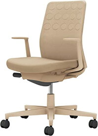 ★ポイント最大16倍★【送料無料】- オフィスチェア　モネット　L型肘つきコクヨ 品番 C03-Z210U-Z1K1KX1 ソフトベージュ／ソフトベージュ atk 6659-7834　66597834 -【キスパ家具】