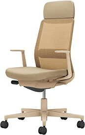 ★ポイント最大16倍★【送料無料】- オフィスチェア　モネット　L型肘つきコクヨ 品番 C03-Z113U-Z1KYK1K1 ソフトベージュ／ソフトベージュ atk 6662-9139　66629139 -【キスパ家具】
