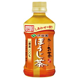 いまだけ！1/9-16★P最大24倍★【在庫品は翌営業日発送】-ato6470-7617 ＃お〜いお茶　ほうじ茶（レンジ対応）　温冷兼用　345ml×24本 64707617 伊藤園 19277 -【＠オフィス】