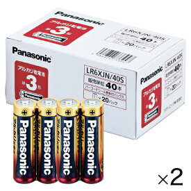 ★ポイント最大16倍★【教育施設様限定商品】-ed 149723 アルカリ乾電池（80本）単3形 メーカー名 パナソニック 733947*2-【教育・福祉】