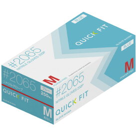 ★ポイント最大16倍★【全国配送可】-ニトリル手袋クイックフィットM（粉なし　川西工業 品番 #2065 jtx 761661-【ジョインテックス・JOINTEX】JAN 4906554161869 メーカー在庫品