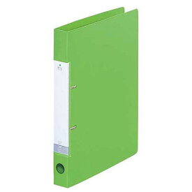 ★ポイント最大16倍★【全国配送可】-D型リングファイルG2220 A4S 34mm黄緑10冊　LIHIT 品番 G2220-6 jtx 816793-【ジョインテックス・JOINTEX】JAN メーカー在庫品
