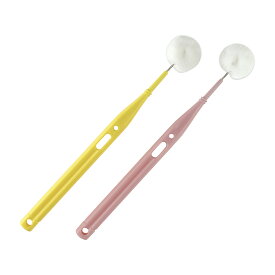 ★ポイント最大16倍★【全国配送可】-モアブラシ 12イリ(ピンクX6・イエローX6) 品番 my23-2612-00-- 1入り-【MY医科器機】JAN 4582194320042