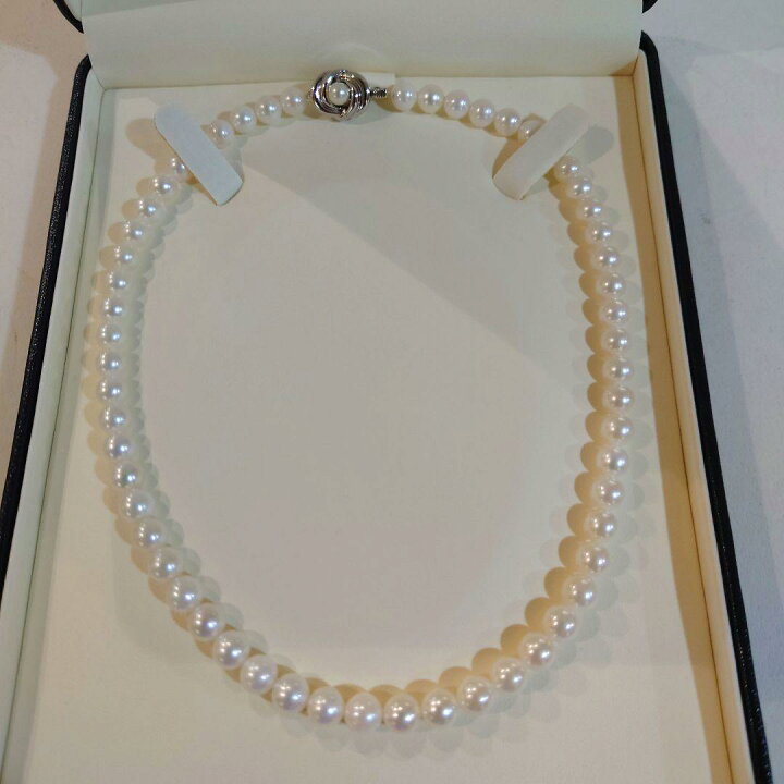 楽天市場】TASAKI タサキ【田崎真珠】パールネックレス7.0-7.5mm  